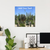 Cactus Garden Poster (Thuiskantoor)