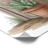 Cactus Garden Poster (Hoek)