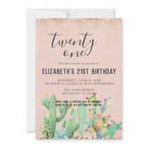 Cactus Garden ThACHT 21st Birthday Party