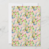 Cactus Garden ThACHT 21st Birthday Party Kaart (Achterkant)