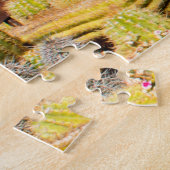 Cactus Garden Utah.kerstgroeten Legpuzzel (Zijkant)