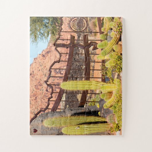 Cactus Garden Utah Legpuzzel (Verticaal)
