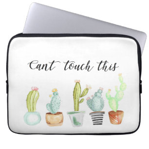 Cactus Garden   WATERVERF Laptop Sleeve