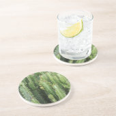 Cactus Garden Zandsteen Onderzetter (Zijkant)