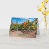 Cactus Garen, Fuerteventura, Canarische Eilanden, Kaart (Gele Bloem)
