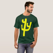 Cactus - Geel T-shirt (Voorkant volledig)