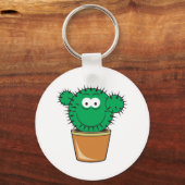 Cactus Gezicht Sleutelhanger (Voorkant)