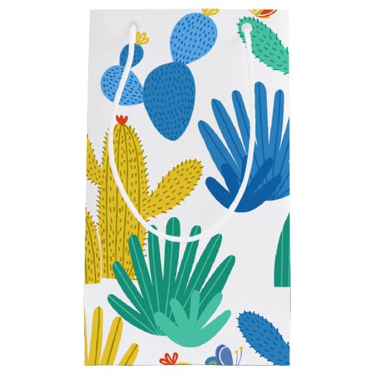 Cactus Gift Bag Klein Cadeauzakje (Voorkant)