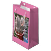 Cactus Gift Bag Klein Cadeauzakje (Voorkant Gekanteld)