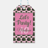Cactus Gift Labels Cadeaulabel (Voorkant)