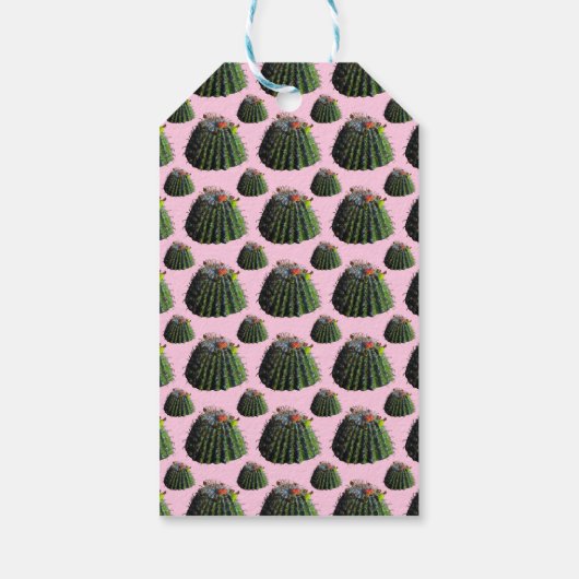 Cactus Gift Labels Cadeaulabel (Achterkant)
