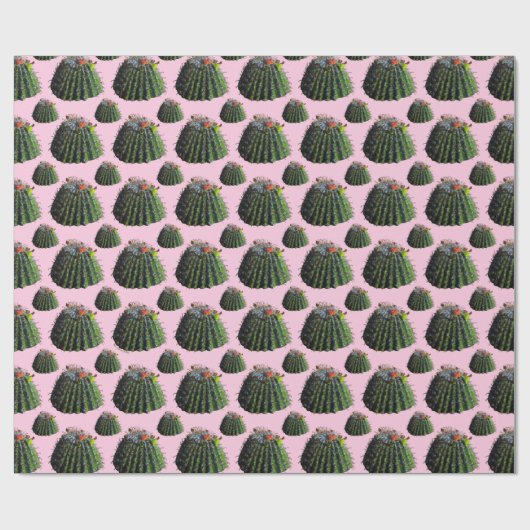 Cactus Gift Wrapping Paper Cadeaupapier (Vlak)