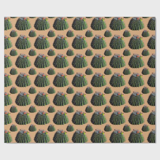 Cactus Gift Wrapping Paper Cadeaupapier (Vlak)