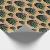 Cactus Gift Wrapping Paper Cadeaupapier (Hoek)