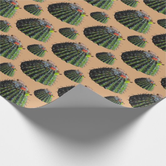 Cactus Gift Wrapping Paper Cadeaupapier (Hoek)