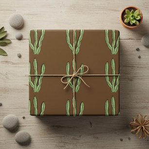Cactus Glossy Wrapping Paper Cadeaupapier