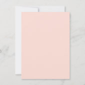 Cactus Gold Calligraphy Baby shower Hartelijk dank Kaart (Achterkant)