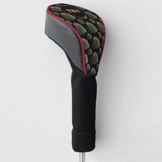 Cactus Golf Head Hoesje Golfheadcover (Schuin)