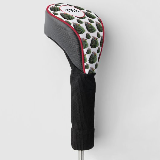 Cactus Golf Head Hoesje Golfheadcover (Schuin)