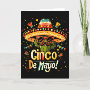 Cactus - Grappige Cinco De Mayo Mannen Vrouwen Mex Kaart