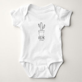 Cactus grappige citaatbabykleding romper