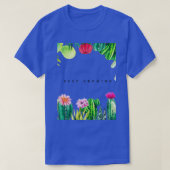 Cactus Groeiend ontwerp T-shirt (Design voorkant)