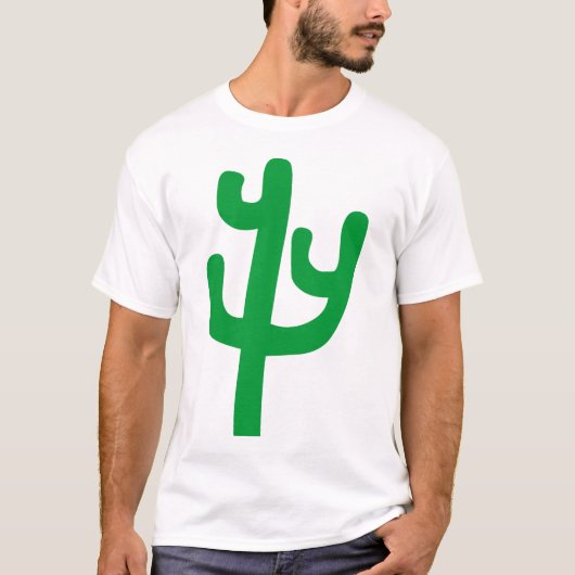 Cactus - groen t-shirt (Voorkant)