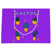 Cactus Groot Cadeauzakje (Voorkant)