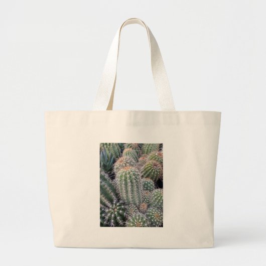 Cactus Grote Tote Bag (Voorkant)