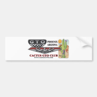 Cactus GTO Club Bumpersticker