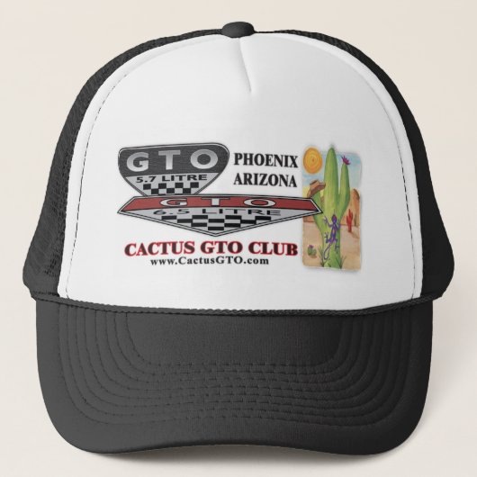 Cactus GTO Club Trucker Pet (Voorkant)