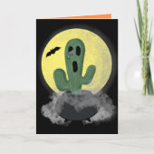  Cactus Halloween Kaart (Voorkant)