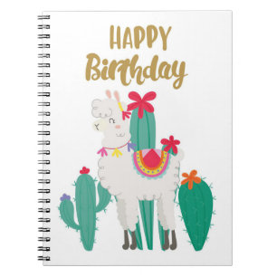 Cactus Happy Birthday Notitieboek