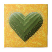 Cactus Heart Tegeltje (Voorkant)
