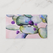 Cactus Heart Visitekaartje (Achterkant)