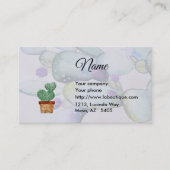 Cactus Heart Visitekaartje (Voorkant)