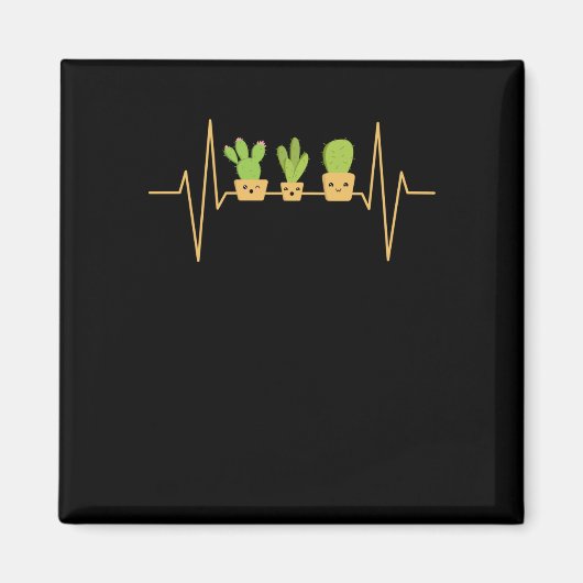 Cactus Heartbeat Magneet (Voorkant)