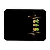 Cactus Heartbeat Magneet (Horizontaal)
