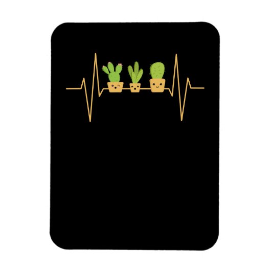 Cactus Heartbeat Magneet (Verticaal)