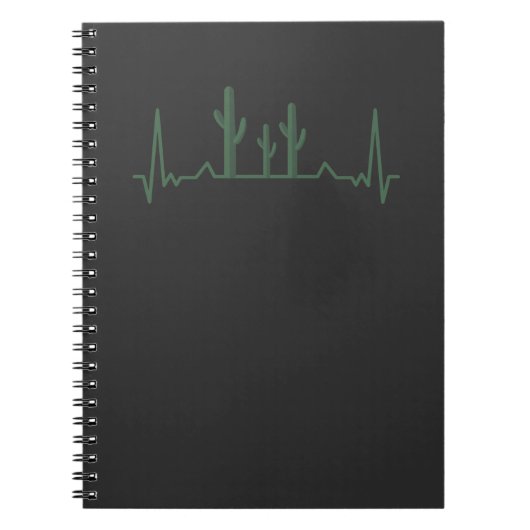Cactus Heartbeat Notitieboek (Voorkant)