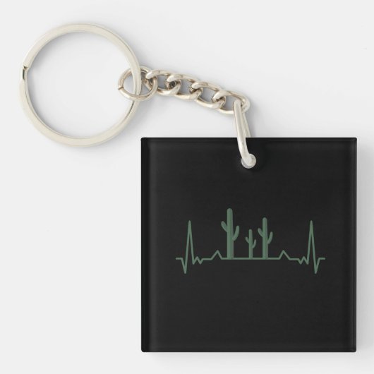 Cactus Heartbeat Sleutelhanger (voorkant)