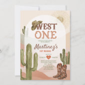 Cactus Hoe het Westen was een verjaardagsfeestje C Kaart (Voorkant)