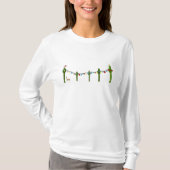 Cactus Holiday Tshirt met lange mouwen (Voorkant)