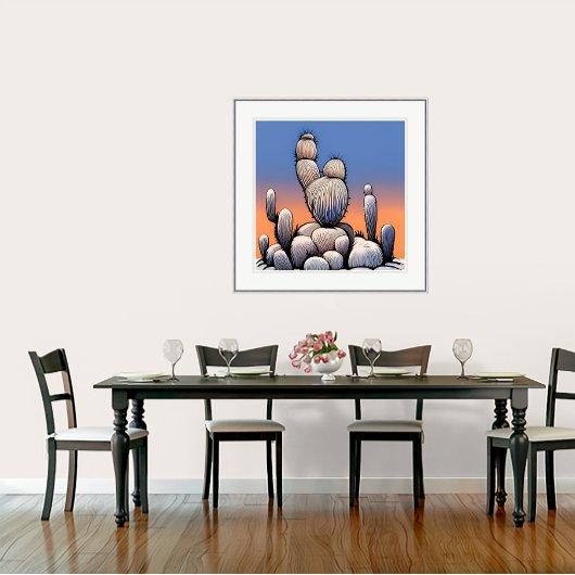 Cactus II - Kunstdruk Poster