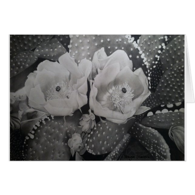 Cactus in Bloom (Voorkant Horizontaal)