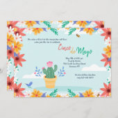 Cactus in Bloom Cinco de Mayo  Kaart (Voorkant / Achterkant)