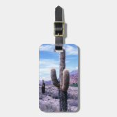 Cactus in de provincie Jujuy - Noord-Argentinië Bagagelabel (Voorkant verticaal)