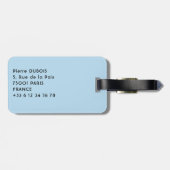 Cactus in de provincie Jujuy - Noord-Argentinië Bagagelabel (Achterkant horizontaal)