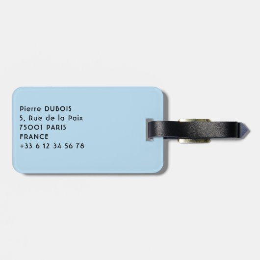 Cactus in de provincie Jujuy - Noord-Argentinië Bagagelabel (Achterkant horizontaal)