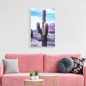 Cactus in de provincie Jujuy - Noord-Argentinië Canvas Afdruk (Insitu (Woonkamer))